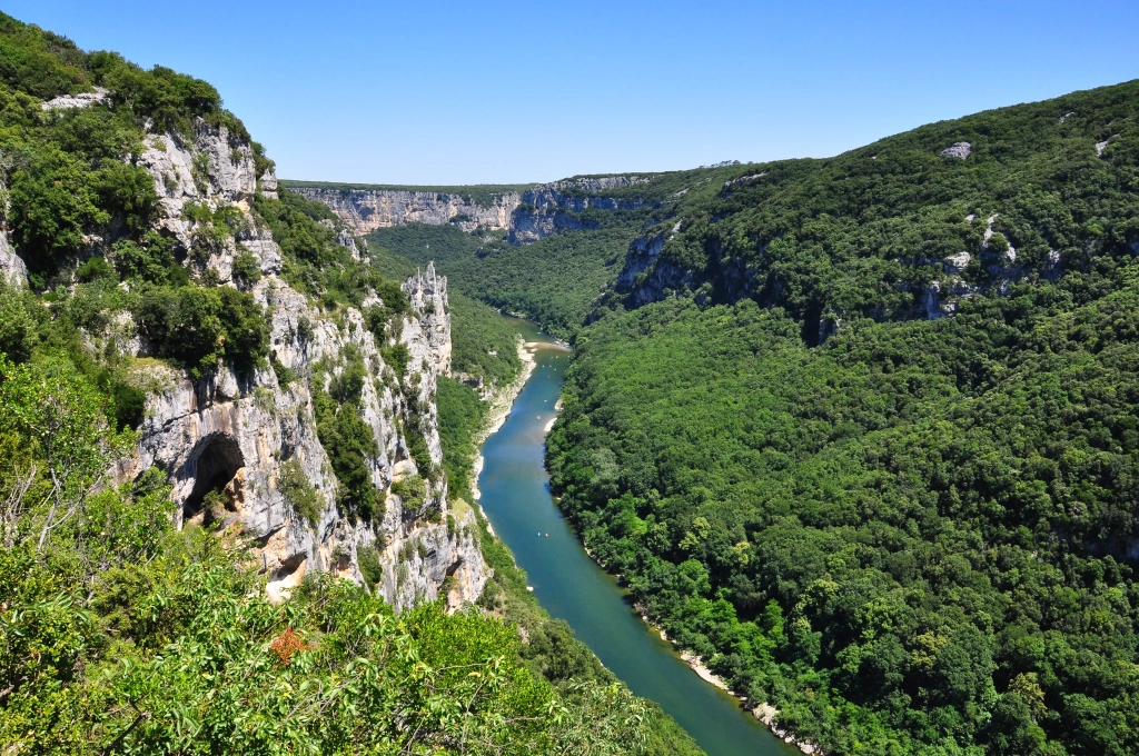 DECOUVERTE DES GORGES DE L'ARDECHE ET DE LA GROTTE CHAUVET